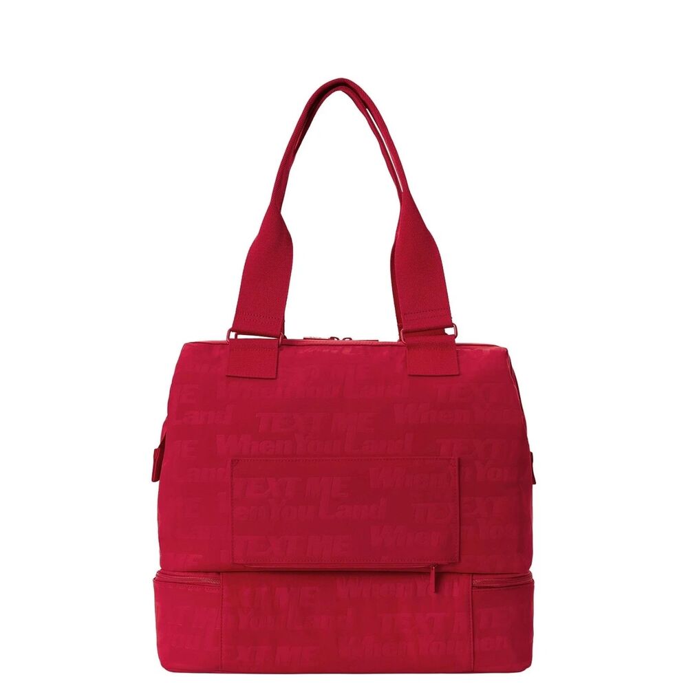 Beis x The Lonely Ghost Mini Weekender in Red - LIMITED EDITION- Text me